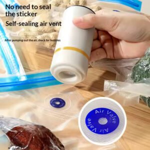 Handheld Cordless Vacuum Sealer – USB Rechargeable